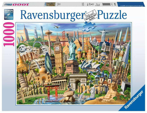 Ravensburger 19890 World Landmarks Jigsaw Puzzle (1000 Piece)