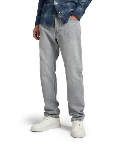 G-Star Raw Men's Triple A Straight Fit Jeans, Faded Grey Limestone, 30W x 34L