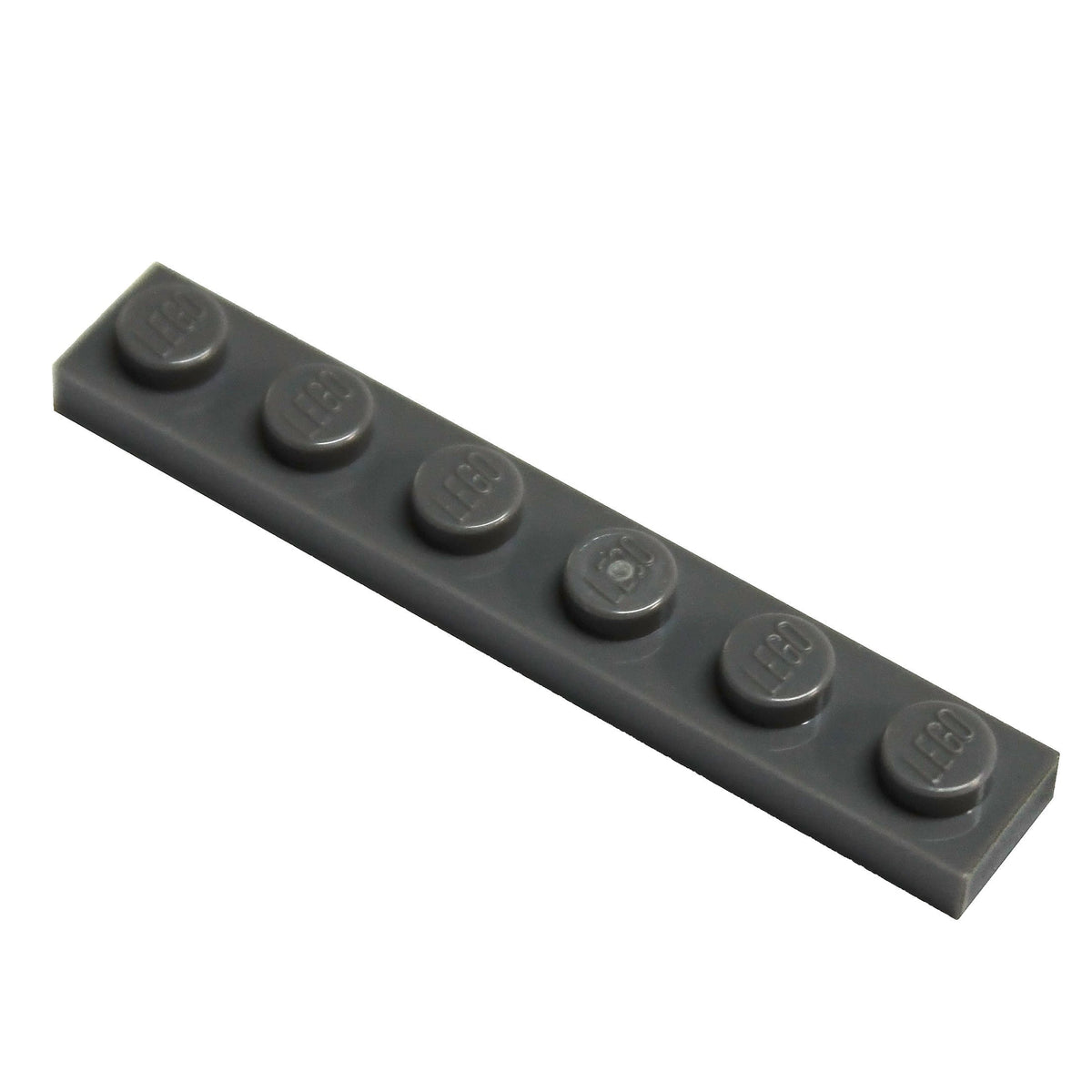 LEGO Parts and Pieces: Dark Gray (Dark Stone Grey) 1x6 Plate x50