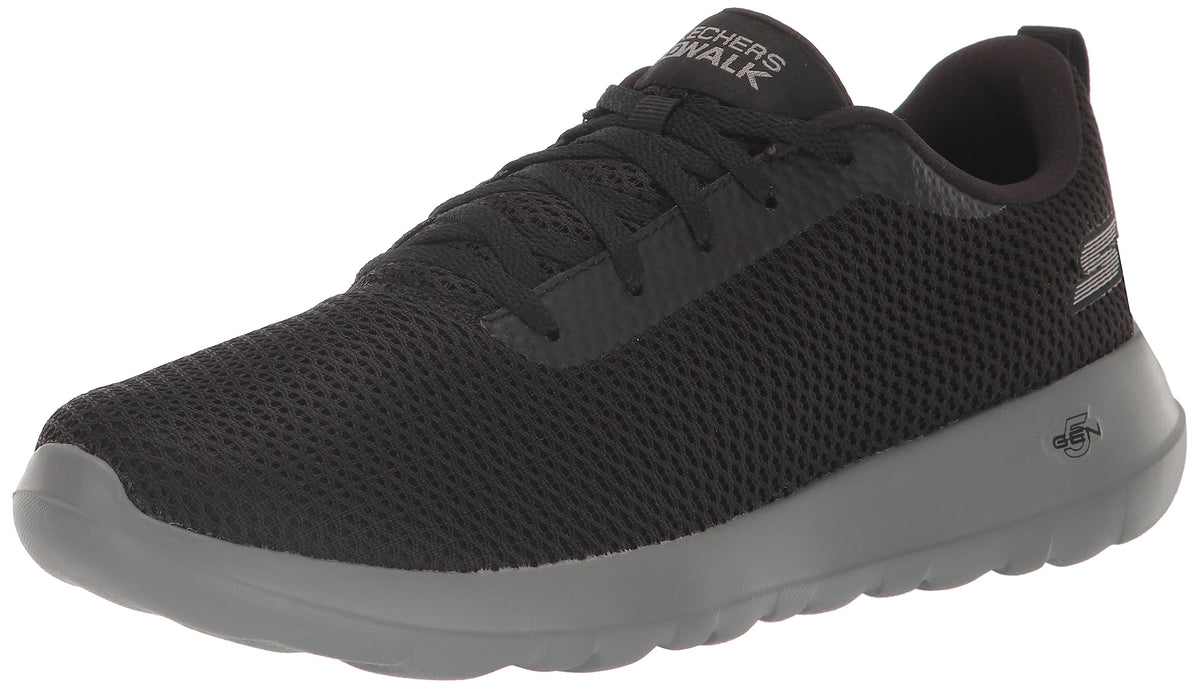 Skechers Men's Go Walk Max-Effort Sneaker, Black/Grey, 10 X-Wide