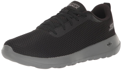 Skechers Men's Go Walk Max-Effort Sneaker, Black/Grey, 10 X-Wide