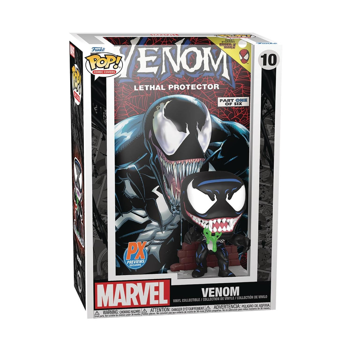 Venom Lethal Protector (Marvel) Funko Pop! Comic Cover