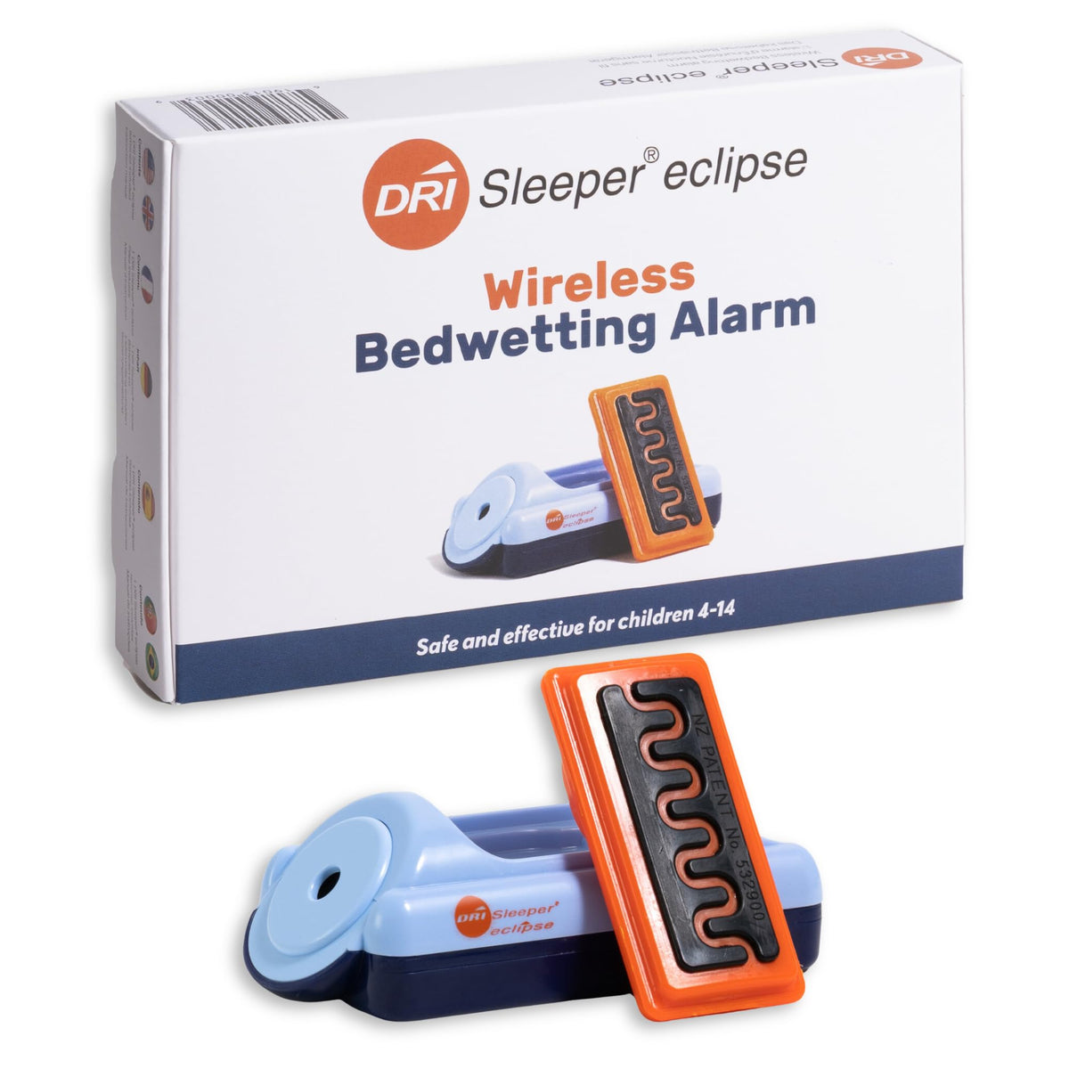DRI Sleeper Eclipse Wireless Bedwetting Alarm - Enuresis Solution for Children