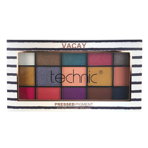 Technic Pressed Pigment Oogschaduw Palette - Vacay