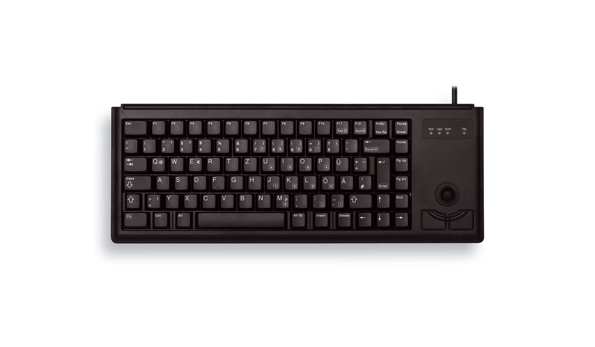 CHERRY Trackball USB Keyboard - Black