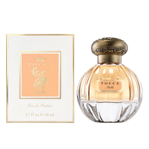 Tocca Eau de Parfum Set for Women, Stella (20ml + 50ml) - Fresh Floral, Blood Orange, Freesia, Spicy Lily - Hand-Finished Bottle