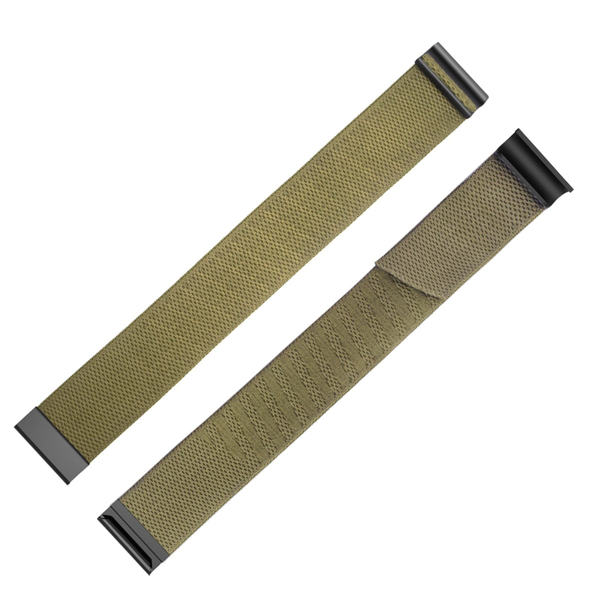 BandSmith Ultra-Soft Knit Nylon Strap for WHOOP 4.0 - Replacement Wristband for Comfort, Durability, and Performance (Olive Green)