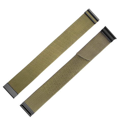 BandSmith Ultra-Soft Knit Nylon Strap for WHOOP 4.0 - Replacement Wristband for Comfort, Durability, and Performance (Olive Green)