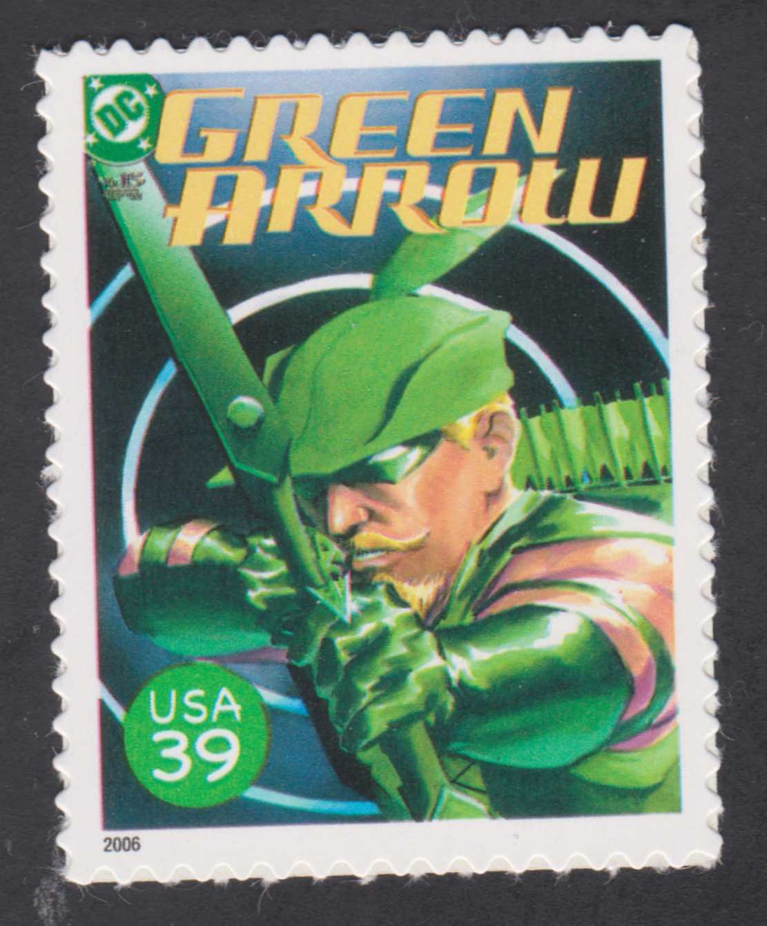 Green Arrow 39Ãƒâ€šÃ‚Â¢ USA Postage Stamp