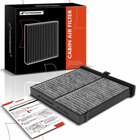 A-Premium Cabin Air Filter with Activated Carbon Compatible with Toyota Yaris 2019-2020, Yaris IA 2017-2018 & Mazda CX-3 CX3 2016-2021 & Scion IA 2016-2016, Replace# 87139WB001