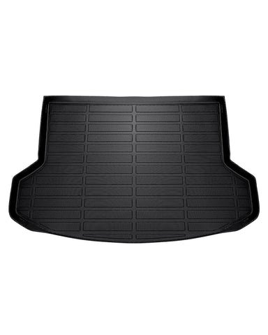 Cartist Cargo Liner Custom Fit for Kia Seltos 2021-2024 2025 in Upper Position(Fits Without Subwoofer)(No SX Turbo Models) All Weather Trunk Floor Mat TPE Waterproof