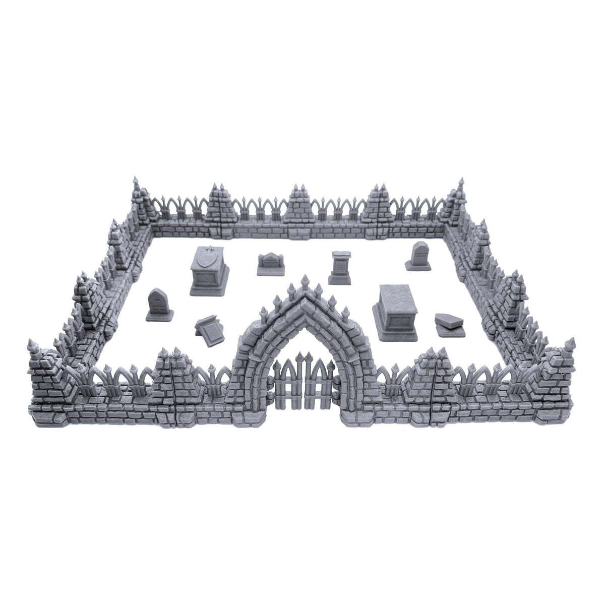 Cemetery Bundle by Terrain4Print, 3D Printed Tabletop RPG Scenery and Wargame Terrain for 28mm Miniatures
