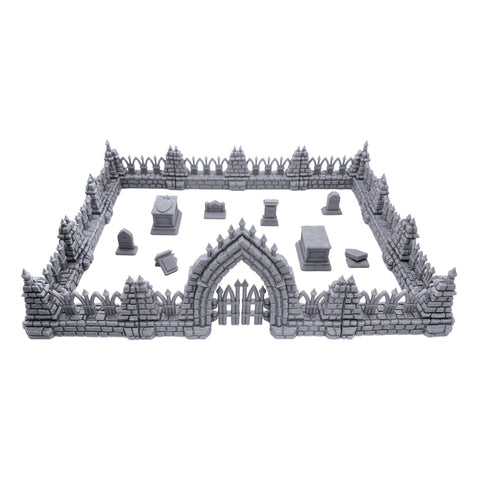 Cemetery Bundle by Terrain4Print, 3D Printed Tabletop RPG Scenery and Wargame Terrain for 28mm Miniatures