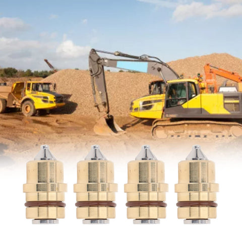 4 Pcs Joystick Handle Control Valve, High Hardness Good Sealing Excavator Joystick Handle Button