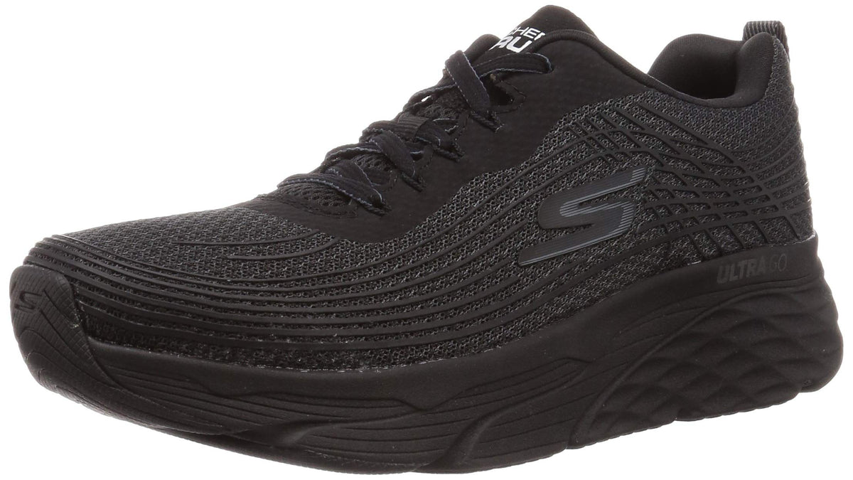 Skechers Men's Max Cushioning Elite-Performance Walking & Running Shoe Sneaker, Black, 8