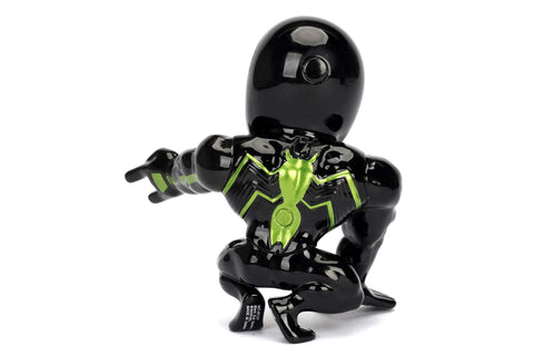Jada Toys Marvel Stealth Spider-Man diecast Collectible Figure(M537) Black and Green