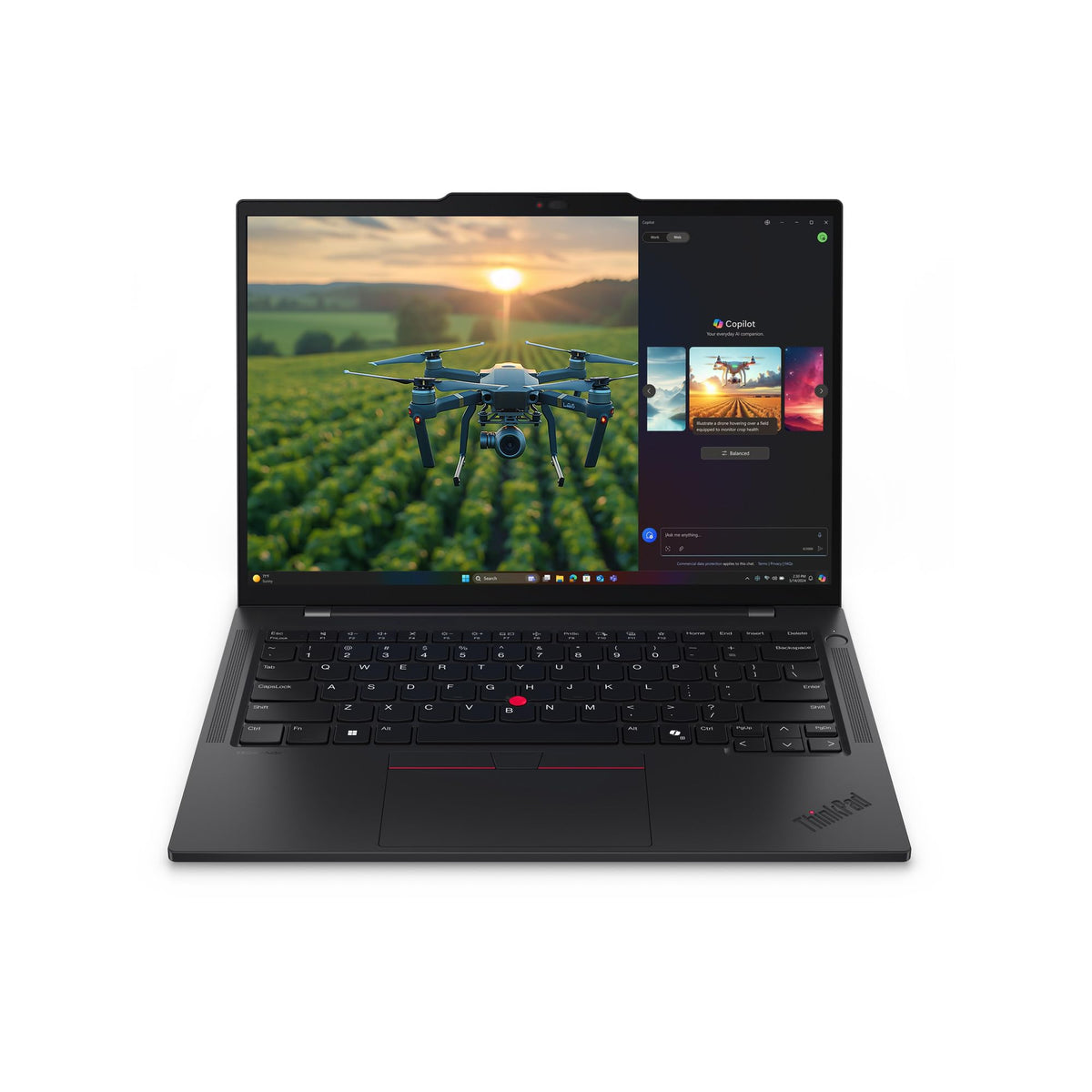 Lenovo ThinkPad T14s Gen 6-2024 - Premium Laptop - Wi-Fi 7-14" WUXGA IPS Display - 32GB Memory - 1TB SSD Storage - SnapdragonÂ® X Elite - Black