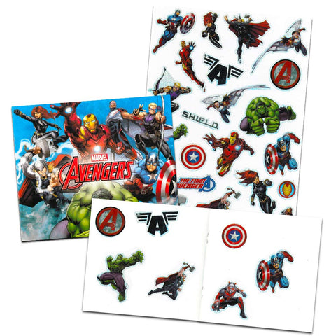 Disney Coloring Books for Kids Toddlers Bulk Set ~ Bundle includes 8 Star Wars and Avengers Books, Sticker Pack, and Superhero Door Hanger (Superhero Party Supplies)