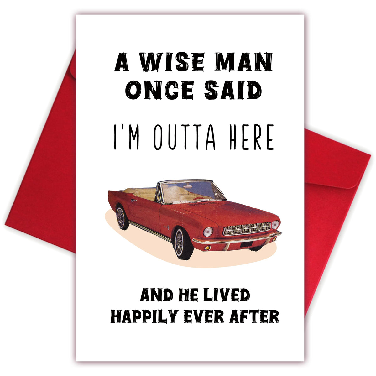 Funny Coworker Leaving Card, Humorous Going Away Card Gift for Boss Colleague, Retirement Card for Men woman, Good Luck Card, New Job Card