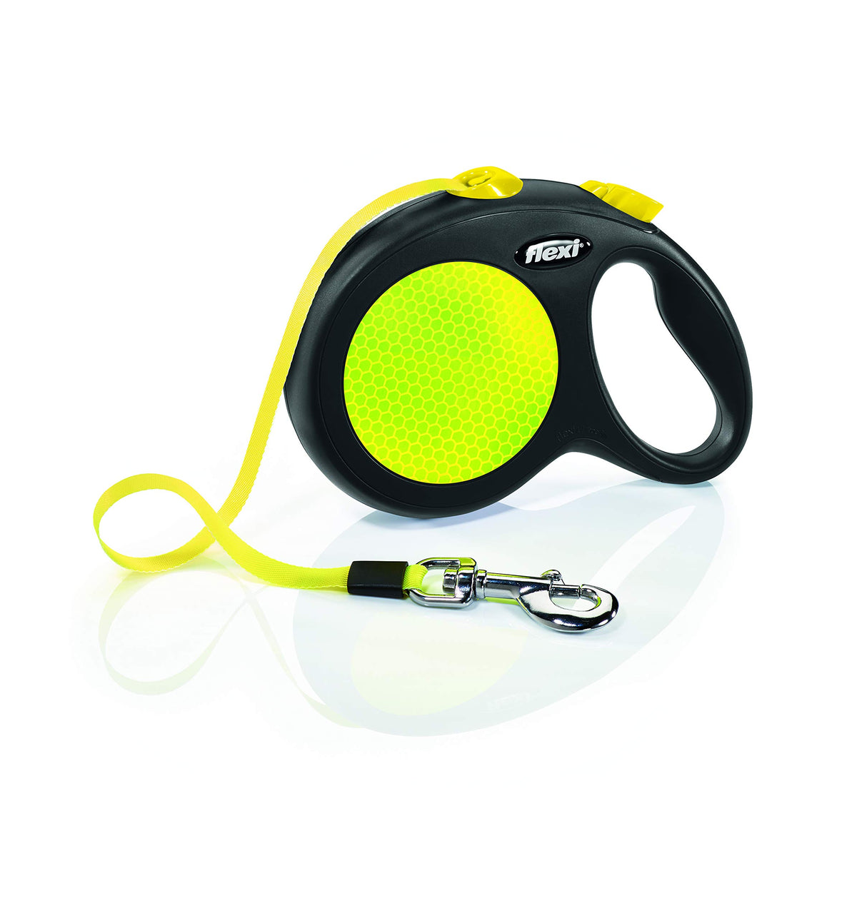 Flexi New Neon Retractable Lead Large Tape 5M, Neon