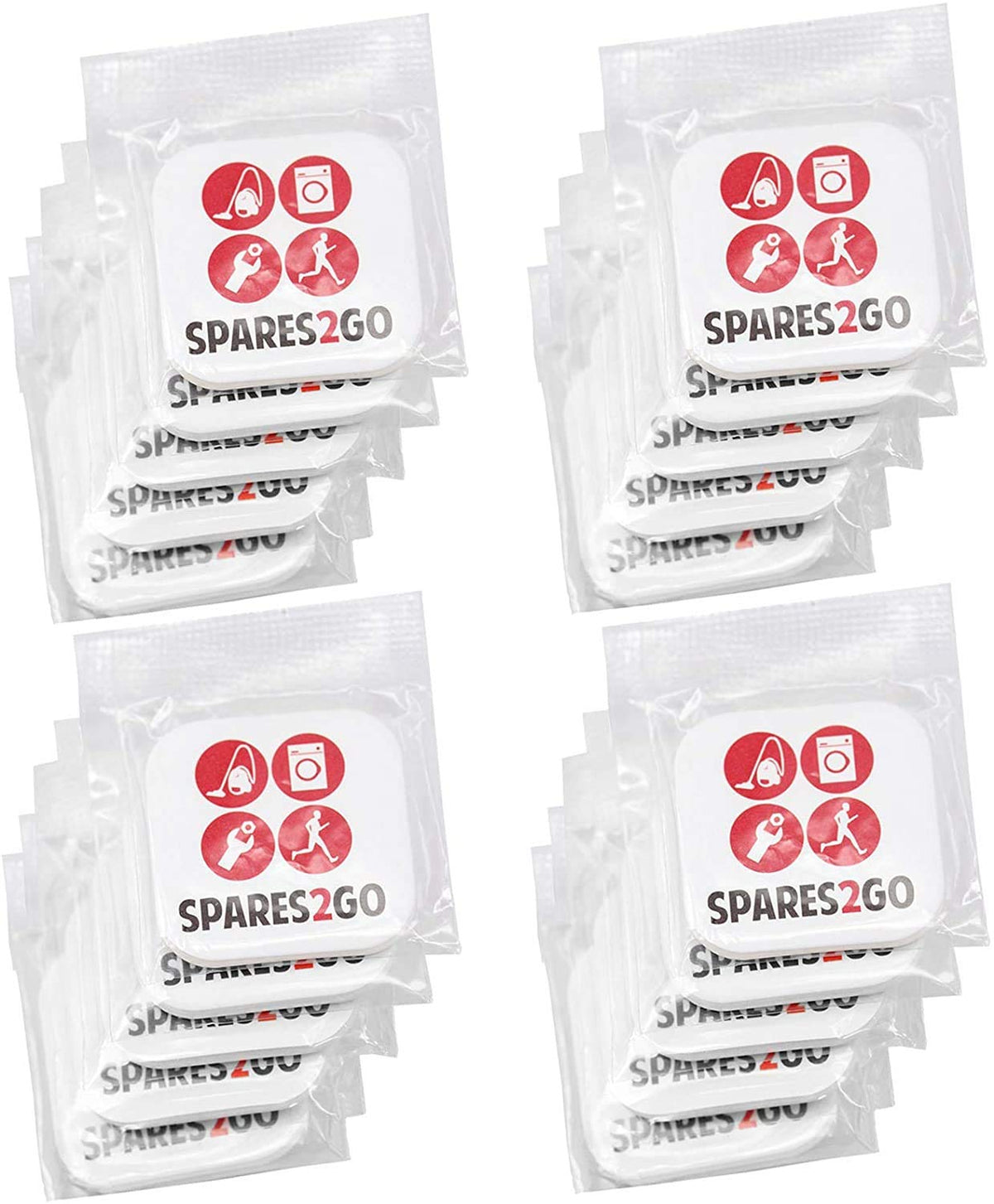 Spares2go Universal Robotic Vacuum Cleaner Dust Dirt Bin Air Freshener Tabs (Pack of 20)