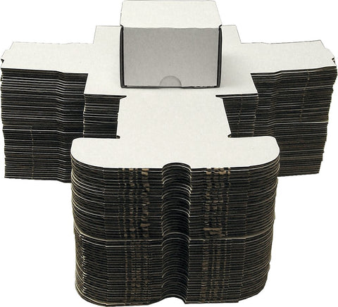 BCW 200 Count (Bundle of 50) Corrugated Cardboard Storage Box - Baseball, Football, Basketball, Hockey, Nascar, Sportscards, Gaming & Trading Cards Collecting Supplies