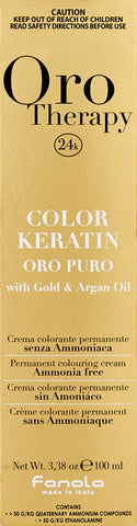 FANOLA Oro Puro Therapy Color Keratin Hair Dye 100 ml 6.13 Dark Blonde Beige