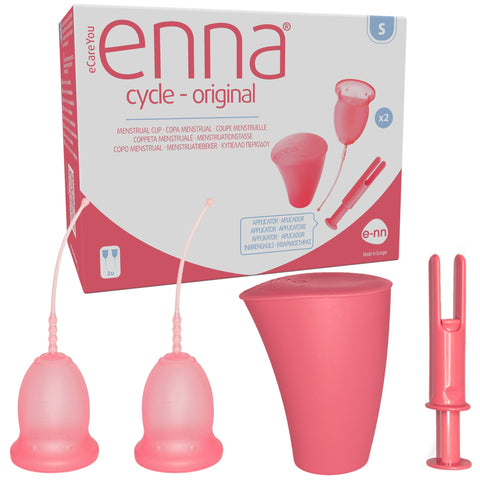 Enna Cycle Cup | Twin Pack - Small | 1 X Single