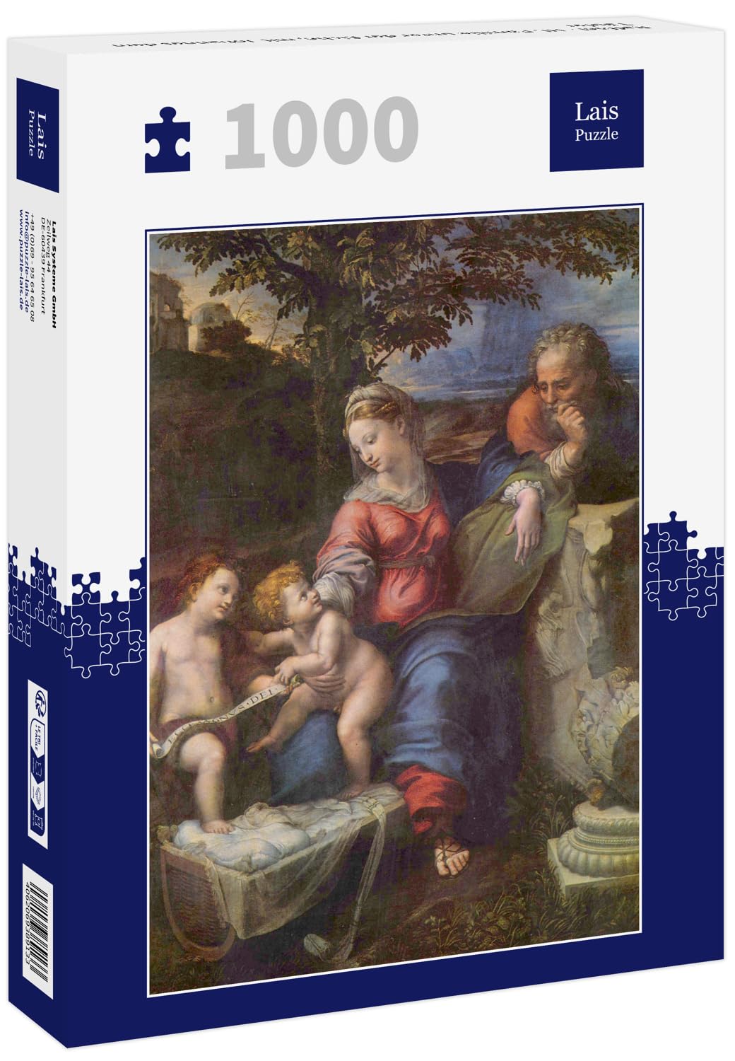 Lais Puzzle Raphael - Holy Family under the Oak, with St John the Baptist 1000 pieces
