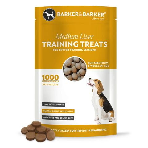 Barker and Barker 1000 Medium Liver Dog Training Treats