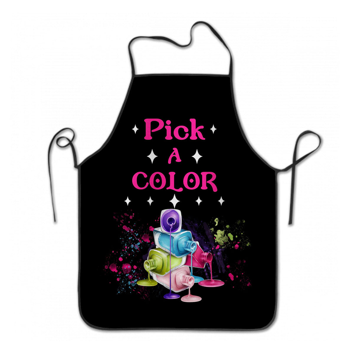 Giwawa Nail Tech Aprons for Women - Pick A Color Nail Tech Apron Nail Artist Technician Apron Manicurists Nail Art Supplies for Nail Salons Colorful Cosmetology Smock