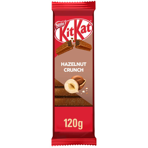 Nestle KitKat Hazelnut Crunch Wafer Bar, 120g/4.2 oz., Imported from Canada