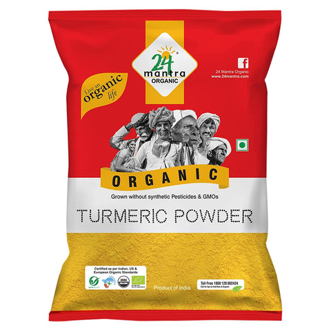 24 Mantra Organic Turmeric Powder, 200g