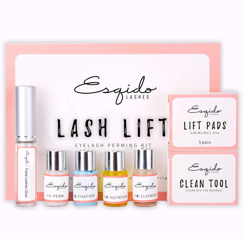 2024 Upgraded Version, Lash Lift Kit for Perming, Curling and Lifting Eyelashes, Glue, Lash Curling, with Detailed Instruction, Suitable For home and salon.