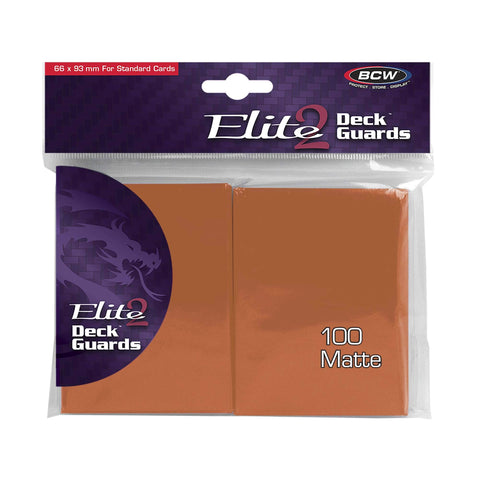 BCW Elite 2 Matte Card Sleeves (Autumn)