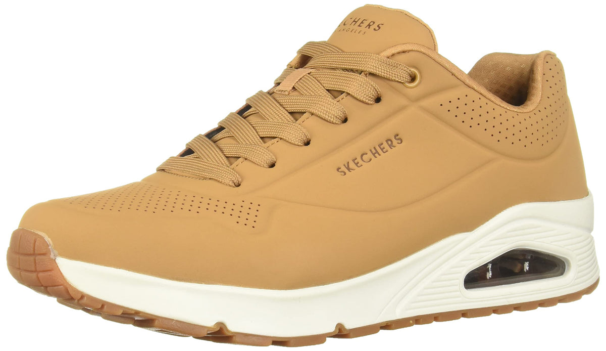 Skechers Men's Uno Stand On Air Oxford, Tan, 8.5
