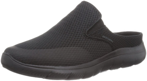 Skechers Men's Summits Vindicator Sneaker, Black Textile Trim, 7