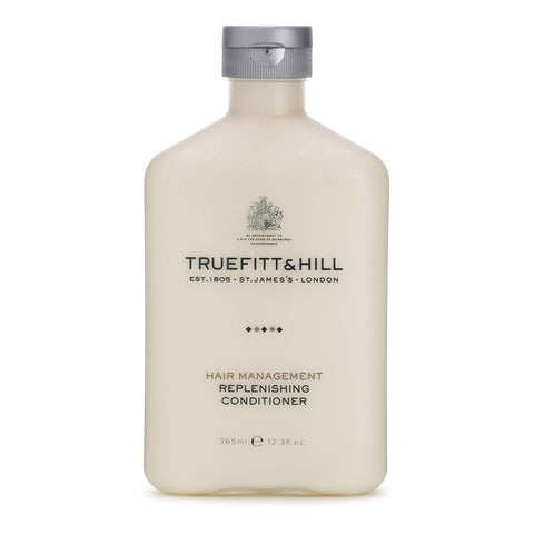 Truefitt & Hill Hair Management - Replenishing Conditioner - Nourish and Condition Hair with Vitamin E, Honey and Jojoba Extract to Soften, Wheat and Soy Protein to Strengthen - 12.3 oz.
