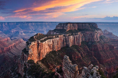 PigBangbang,Stained Art Jigsaw Puzzle Kids Adult Literate Jigsaw Puzzle 1000 Piece 29.5 X 19.6'' Basswood Mural Home Decoration-Grand Canyon