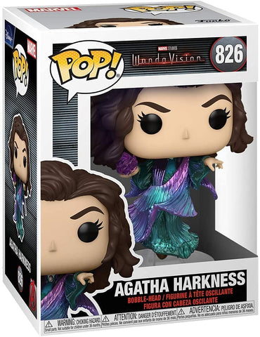 Agatha Harkness Pop #826 Pop TV: Wanda Vision Vinyl Figure (Bundled with EcoTek Protector to Protect Display Box)