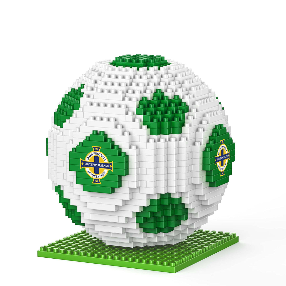 FOCO BRXLZ Northern Ireland Football Premier League Championship Logo Team Building Set 3D Construction Toy