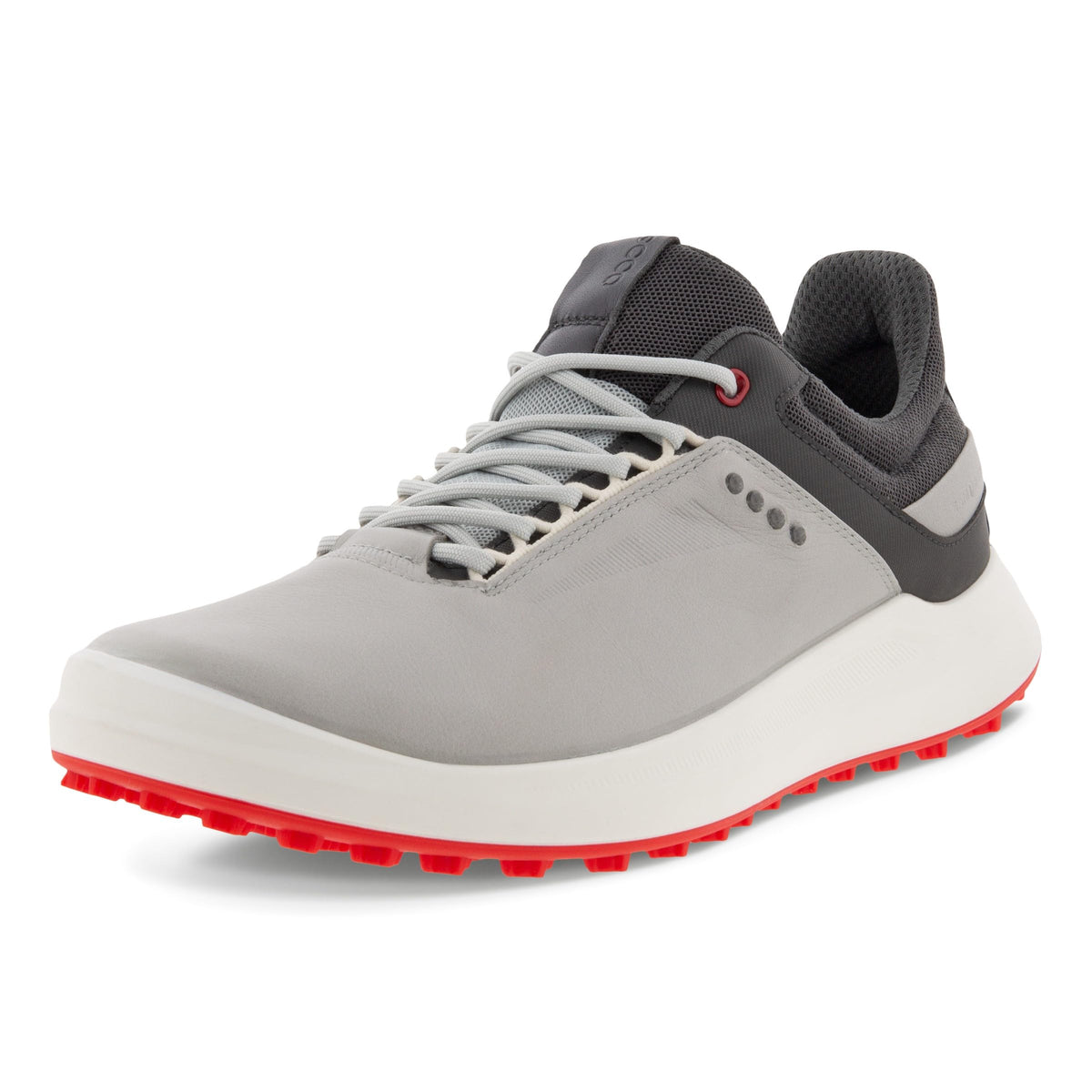 ECCO Men's Golf Core Hydromax Water Resistant Shoe, CONRETE/Dark Shadow/Magnet, 12-12.5