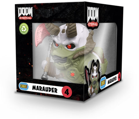 TUBBZ Boxed Edition Marauder Collectible Vinyl Rubber Duck Figure - Official DOOM Merchandise - TV, Movies & Video Games