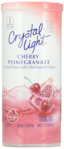 Crystal Light Sugar-Free Cherry Pomegranate Drink Mix, (Pack of 10)