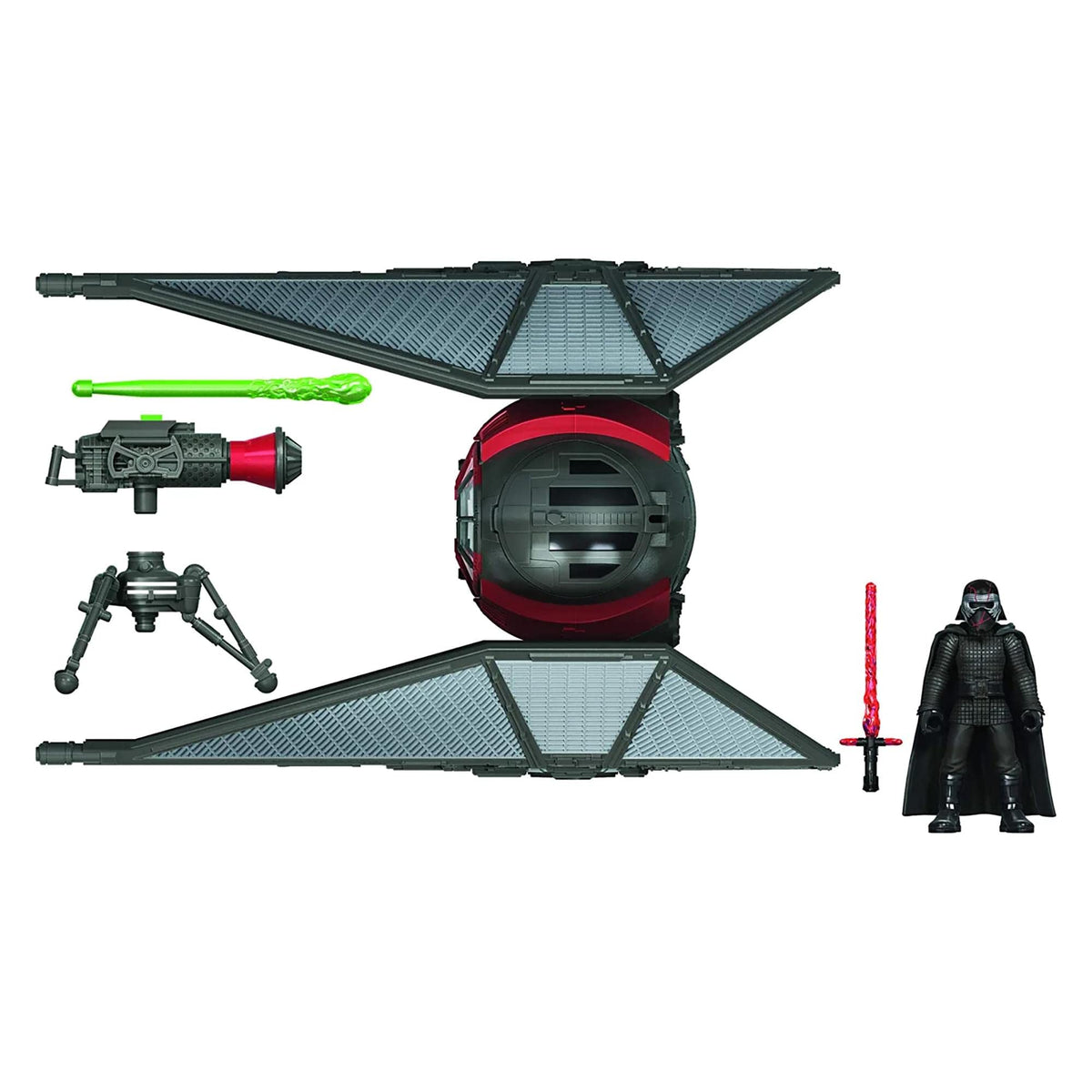 STAR WARS Mission Fleet Stellar Class Kylo Ren TIE Whisper Desert Pursuit 2.5-Inch-Scale Figure and Vehicle, Toys for Kids Ages 4 and Up
