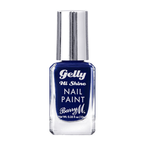 Barry M Gelly Nail Paint, Dark Blue, Aronia Berry