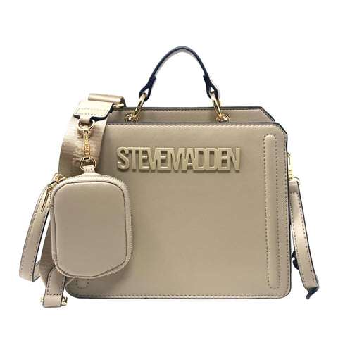 Steve Madden Bevelyn Convertible Crossbody Bag, Timeless Taupe