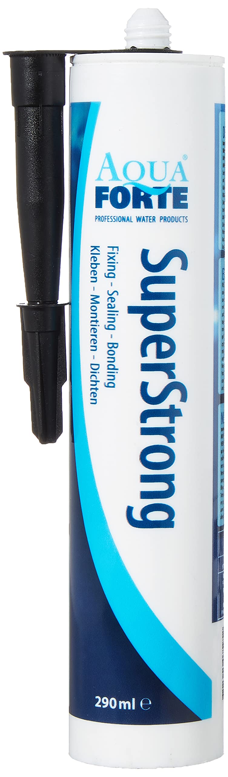 Aquaforte Installation/Repair kit, Black, 22x5x4 cm