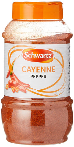 Schwartz Cayenne Pepper, Hot and Fiery Cayenne Chilli Powder for Chilli Con Carne, Curries and Marinade Sauce, Ideal for Taco Seasoning and Fajita Seasoning, 390 g