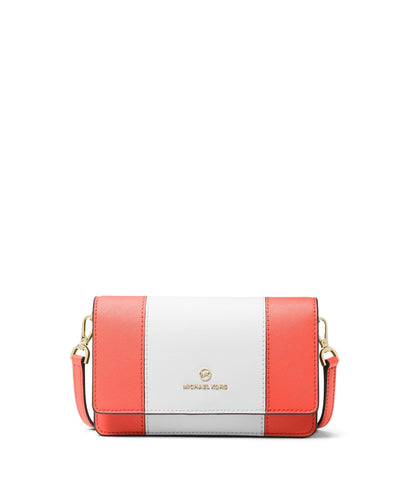 Michael Kors Jet Set Charm Small Phone Crossbody, Spiced Coral Multi
